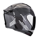 EXO-1400 EVO II CARBON AIR REIKA Noir-Argent-Bleu