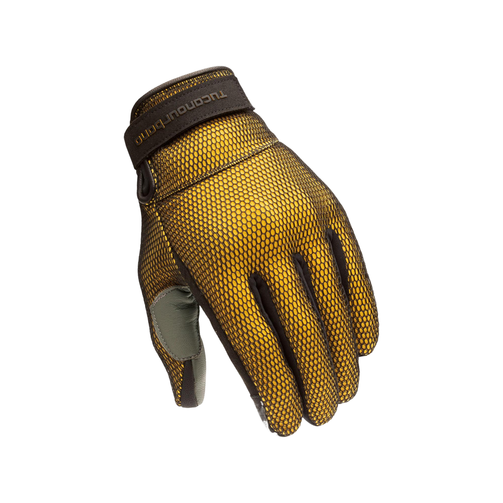 GANTS EDEN MESH JAUNE ET NOIR