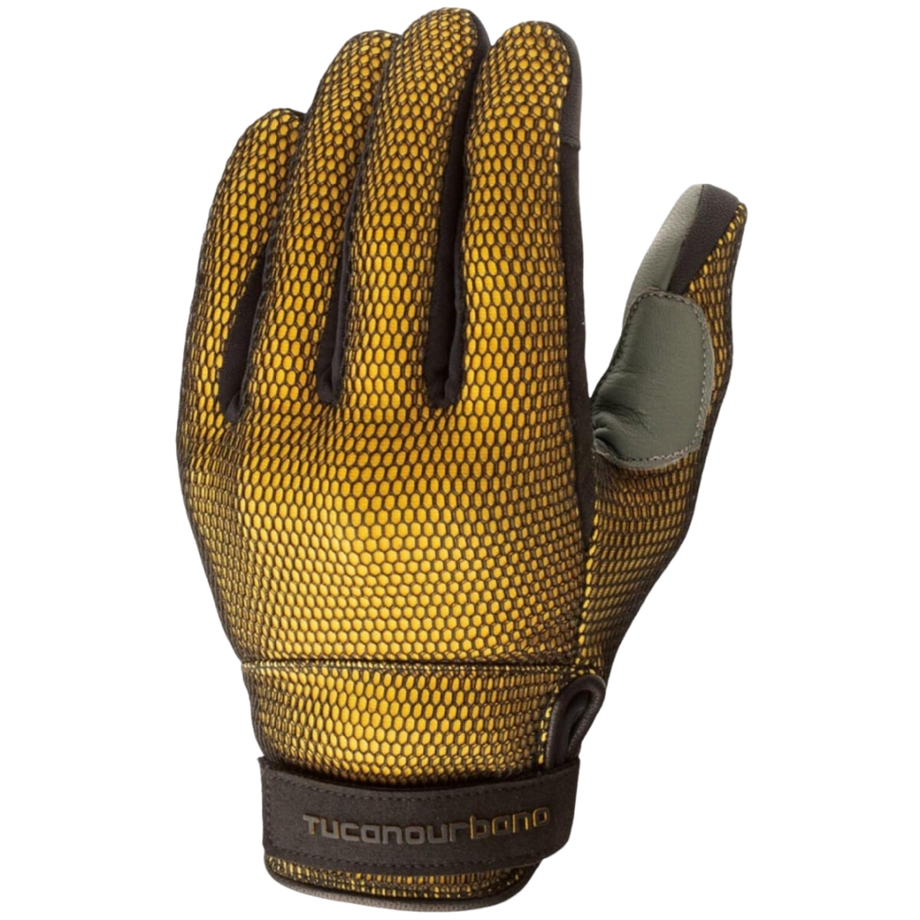 GANTS EDEN MESH JAUNE ET NOIR